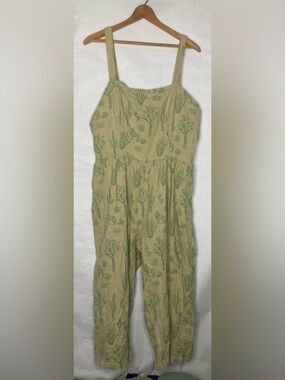 Kate Quinn Women’s Plus XXL Jumpsuit Romper Desert Cowboy organic cotton